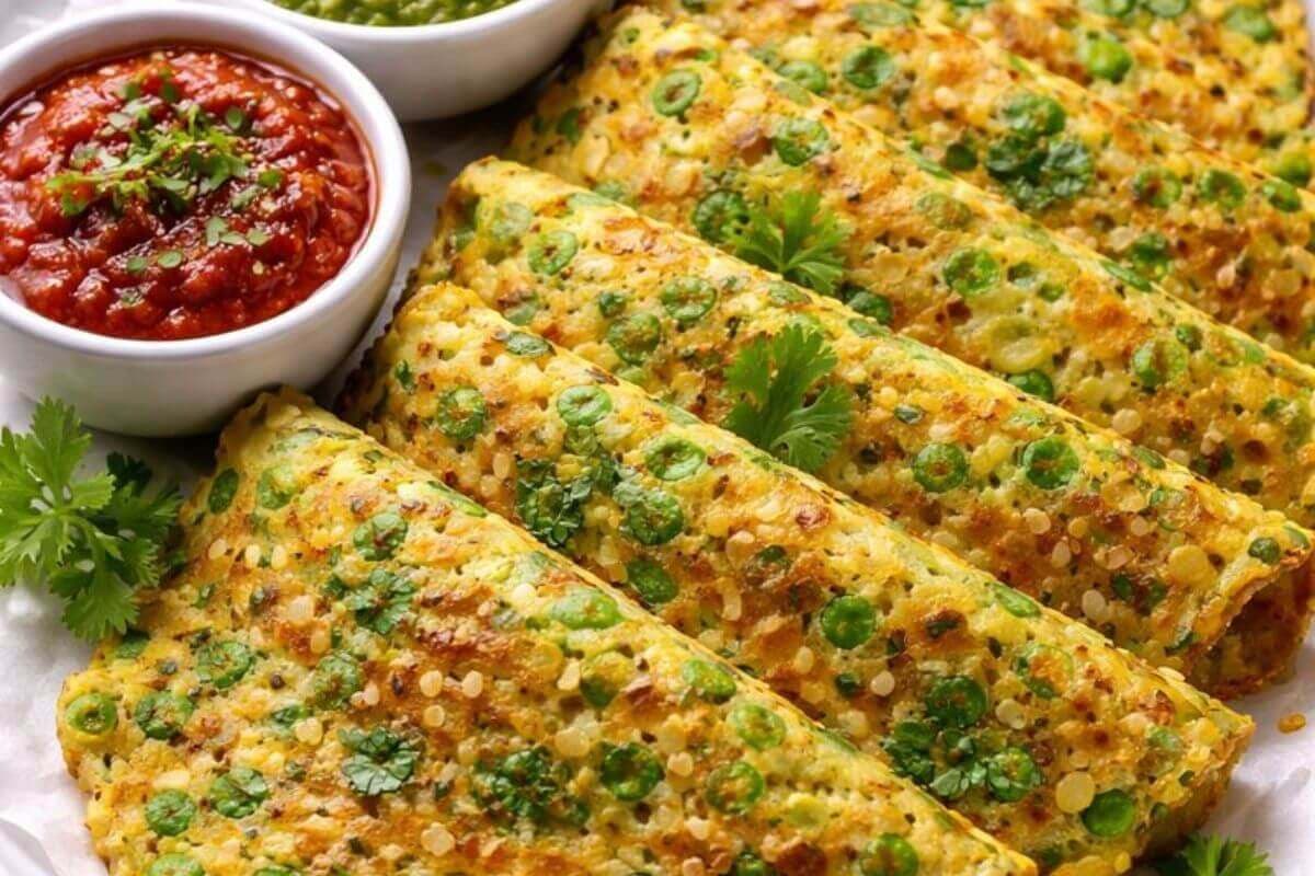 Matar Moong Dal Chilla: ब्रेकफास्ट में  बनाएं स्वादिष्ट मटर मूंग दाल चीला, ऐसे करें तैयार