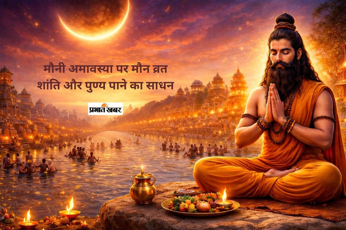 Mauni Amavasya 2026: मौनी अमावस्या पर मौन व्रत क्यों है जरूरी? जानिए पौराणिक कारण Mauni Amavasya 2026: मौनी अमावस्या पर मौन व्रत क्यों है जरूरी? जानिए पौराणिक कारण