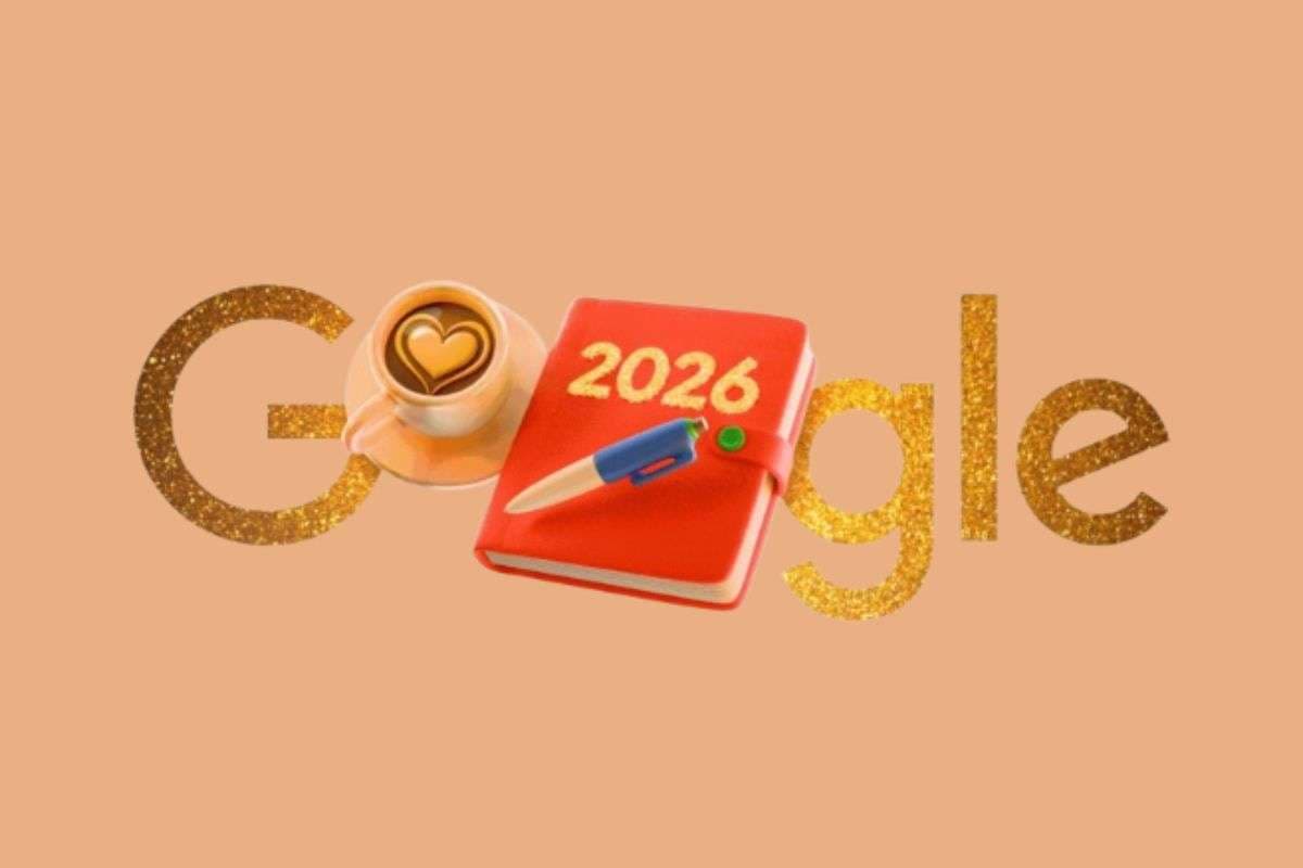 New Year 2026 Google Doodle