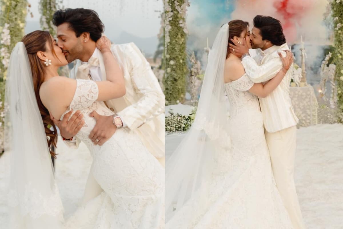 Nupur Sanon–Stebin Ben Wedding: नुपूर सेनन और स्टेबिन बेन की शादी की पहली झलक, रोमांटिक फोटोज सोशल मीडिया पर वायरल