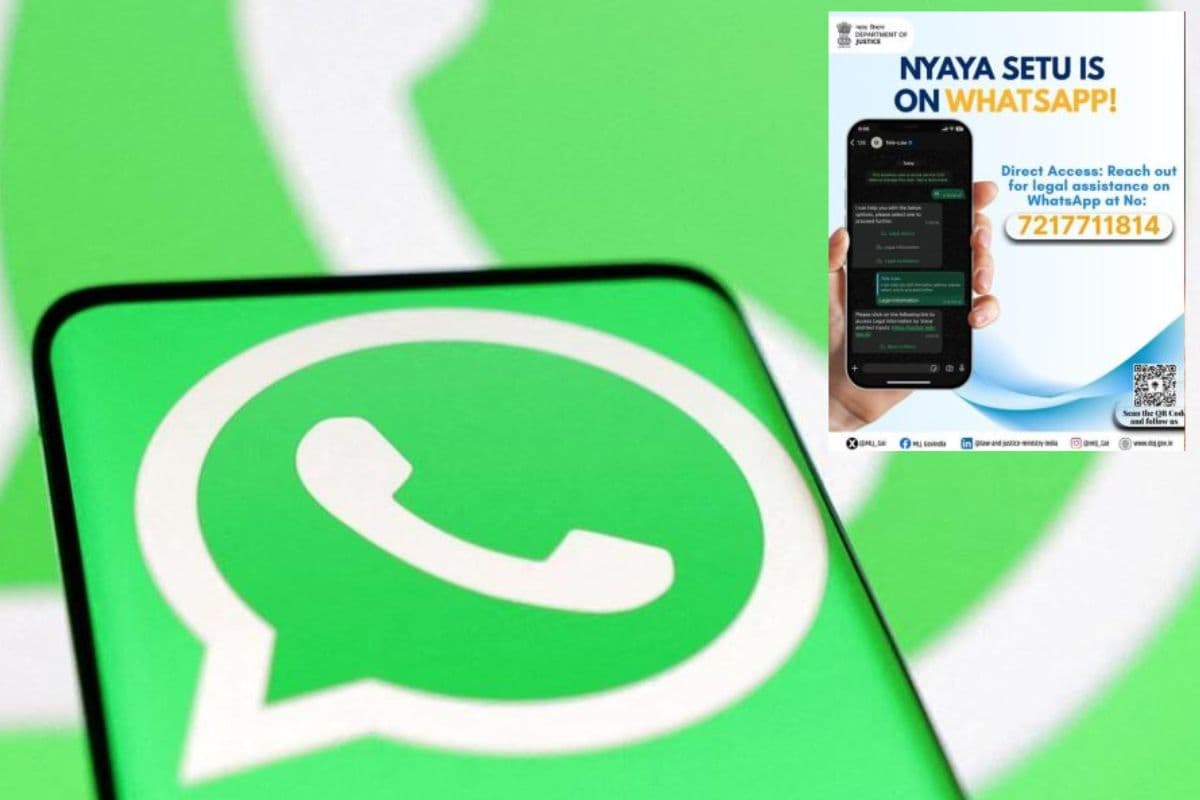 Nyaya Setu: 24x7 मुफ्त लीगल हेल्प घर बैठे, अब व्हाट्सऐप पर पाएं कानूनी सहायता
