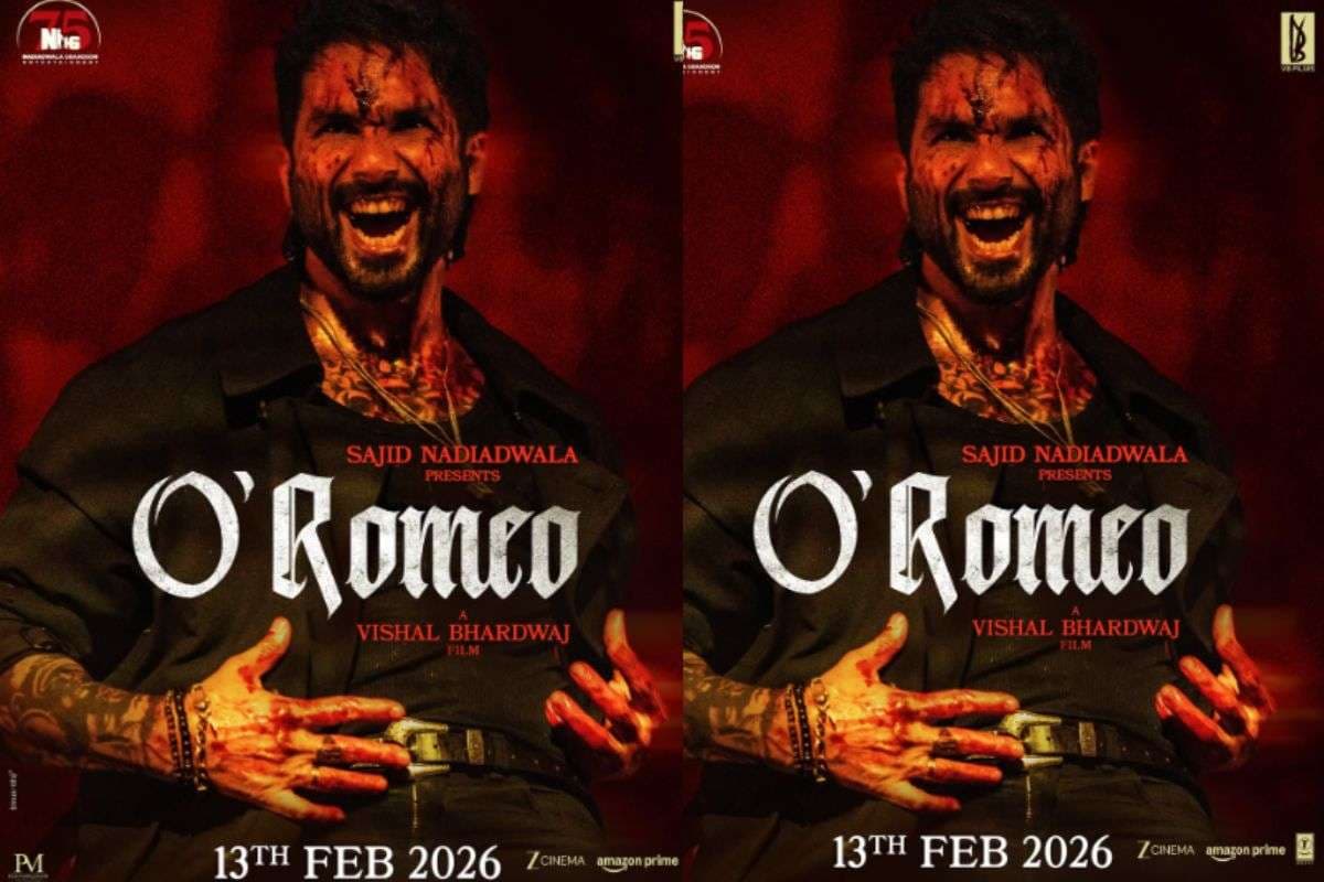 O Romeo First Look Poster: शाहिद कपूर का खून से सना, इंटेंस और जंगली लुक सामने, इस दिन थिएटर्स में आएगी डार्क लव स्टोरी