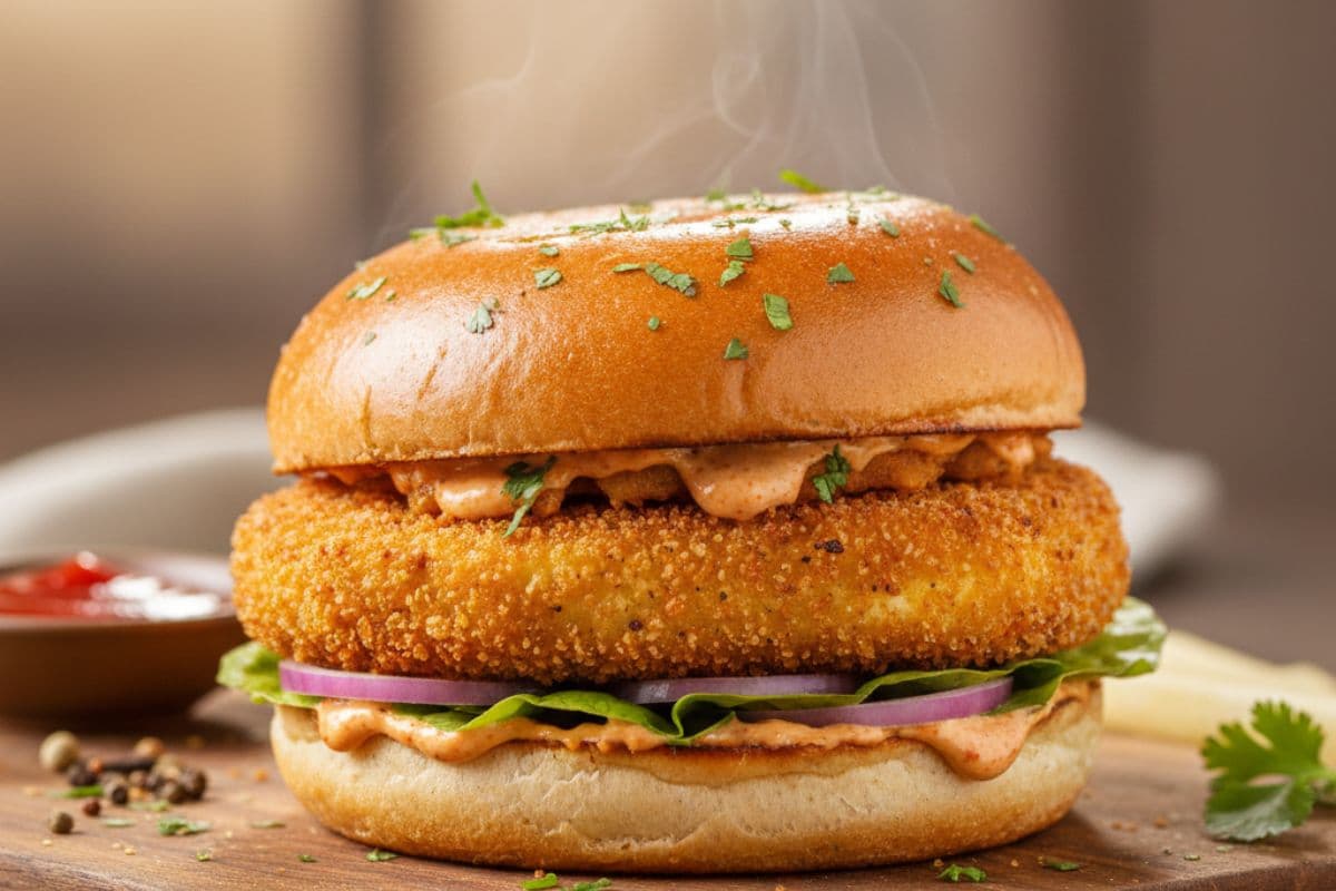 Paneer Burger Recipe: घर पर ऐसे बनाएं रेस्टोरेंट जैसा क्रिस्पी पनीर बर्गर, नोट करें सीक्रेट रेसिपी