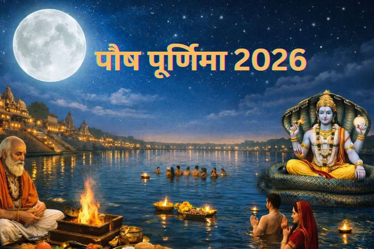 Paush Purnima 2026: पौष पूर्णिमा आज, जानें शुभ मुहूर्त, स्नान-दान के नियम और धार्मिक महत्व