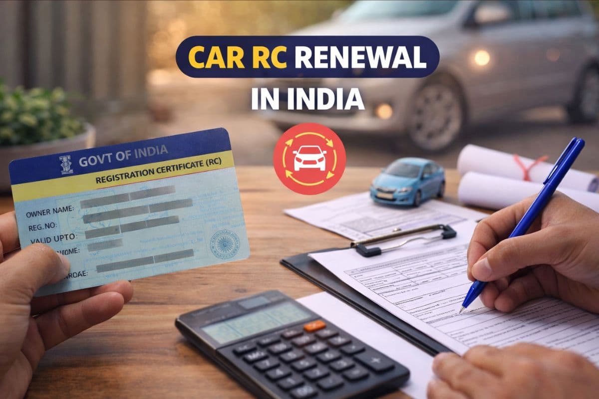 RC Renewal: 15 साल पुरानी कार की वैलिडिटी ऐसे बढ़ाएं बिना एजेंट के