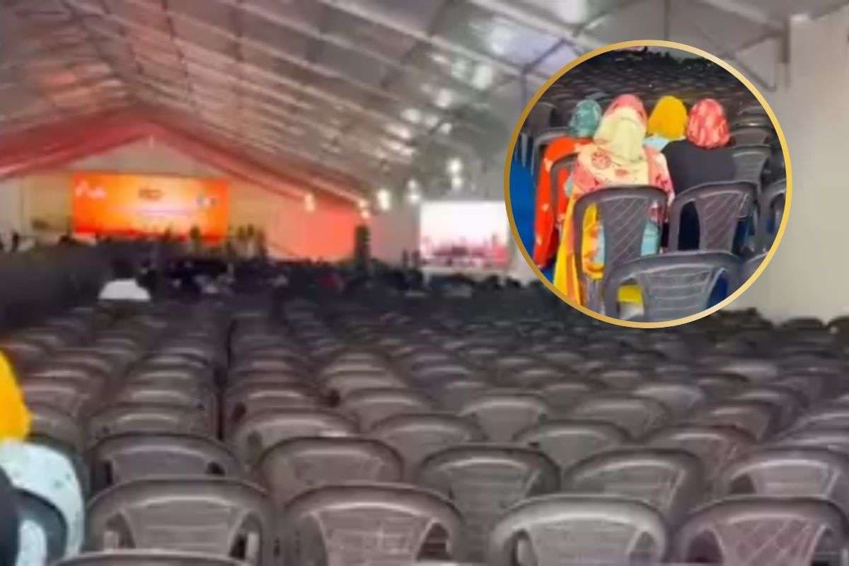 Rajasthan News : करोड़ों का मंच, खाली कुर्सियां! सरकार के फ्लॉप शो का वीडियो वायरल