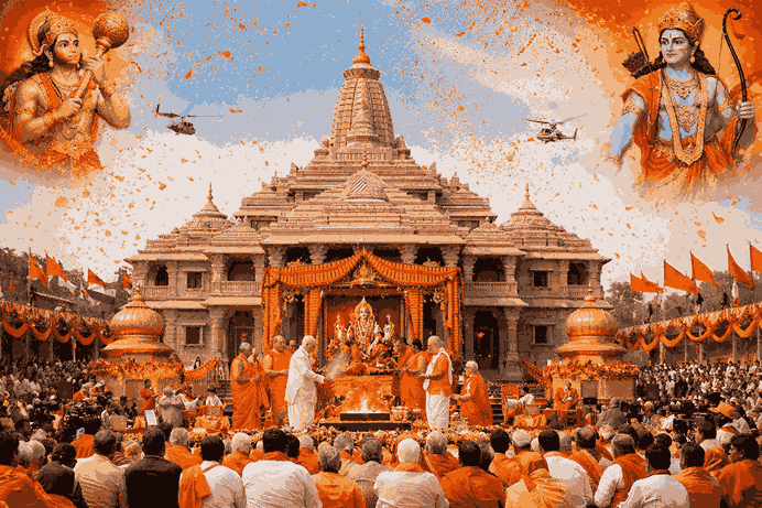 Ram Mandir Pran Pratishtha Diwas 2026: कल है रामलला प्रतिष्ठा दिवस की तीसरी वर्षगांठ, बन रहा है ये तीन शुभ संयोग