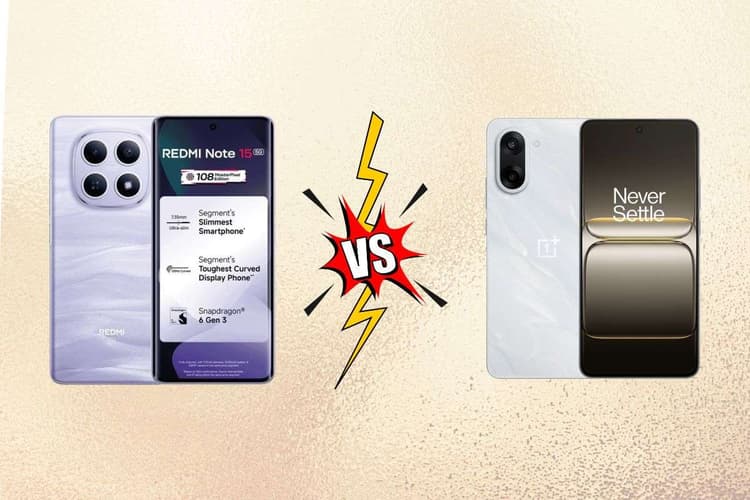 Redmi Note 15 5G vs OnePlus Nord CE 5: 25 हजार के सेगमेंट में कौन ज्यादा पावरफुल? देखें फुल कंपैरिजन