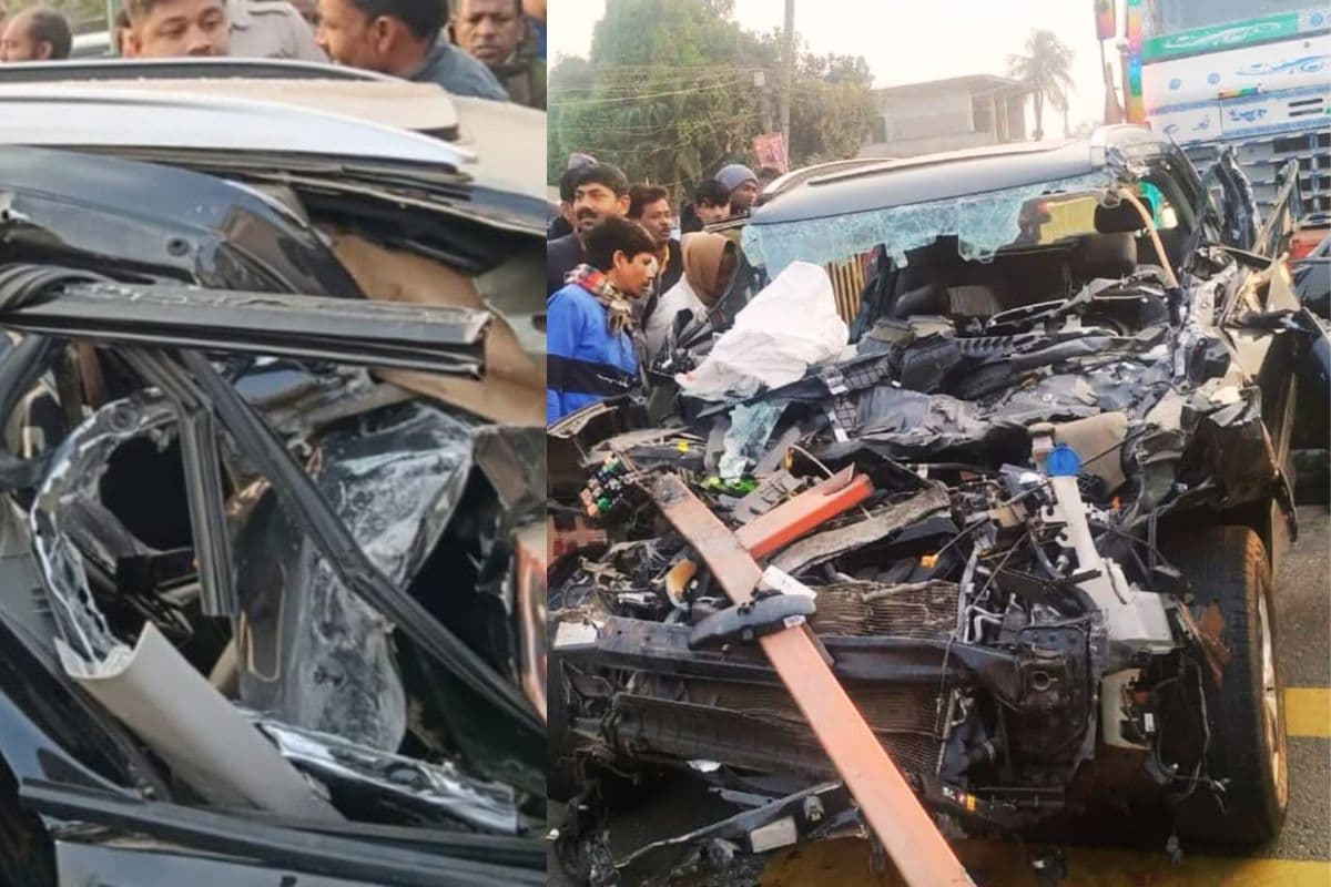 बर्धमान में गैस टैंकर से टकरायी कार, एक ही परिवार के 3 सदस्यों की मौत
