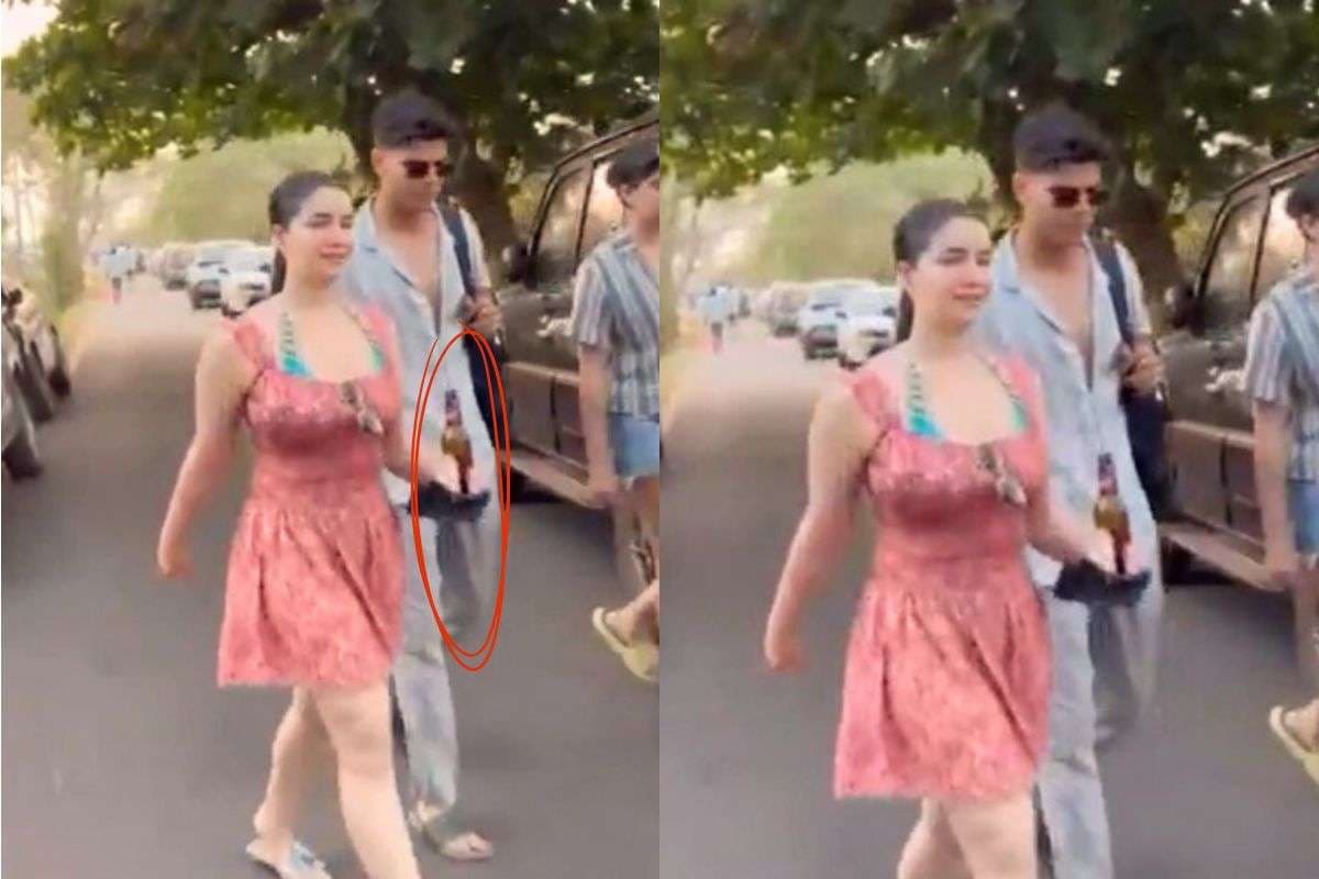 बियर बॉटल के साथ सड़क पर दिखी सारा तेंदुलकर, वीडियो हुआ वायरल, सोशल मीडिया पर शुरू हुई बहस