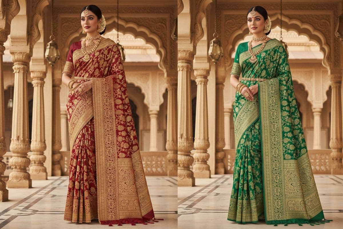 Banarasi Saree Design (AI IMAGE)