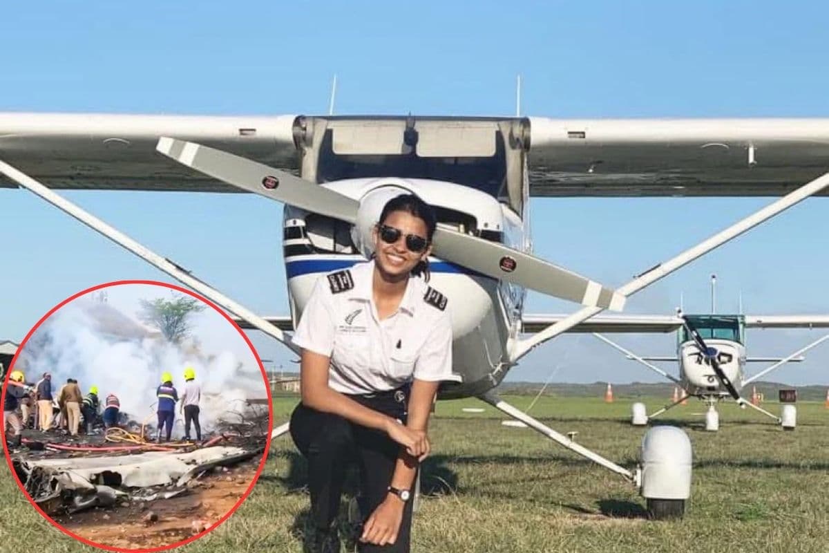 कौन थीं को-पायलट शांभवी पाठक? आखिरी उड़ान से पहले दादी को भेजा मैसेज