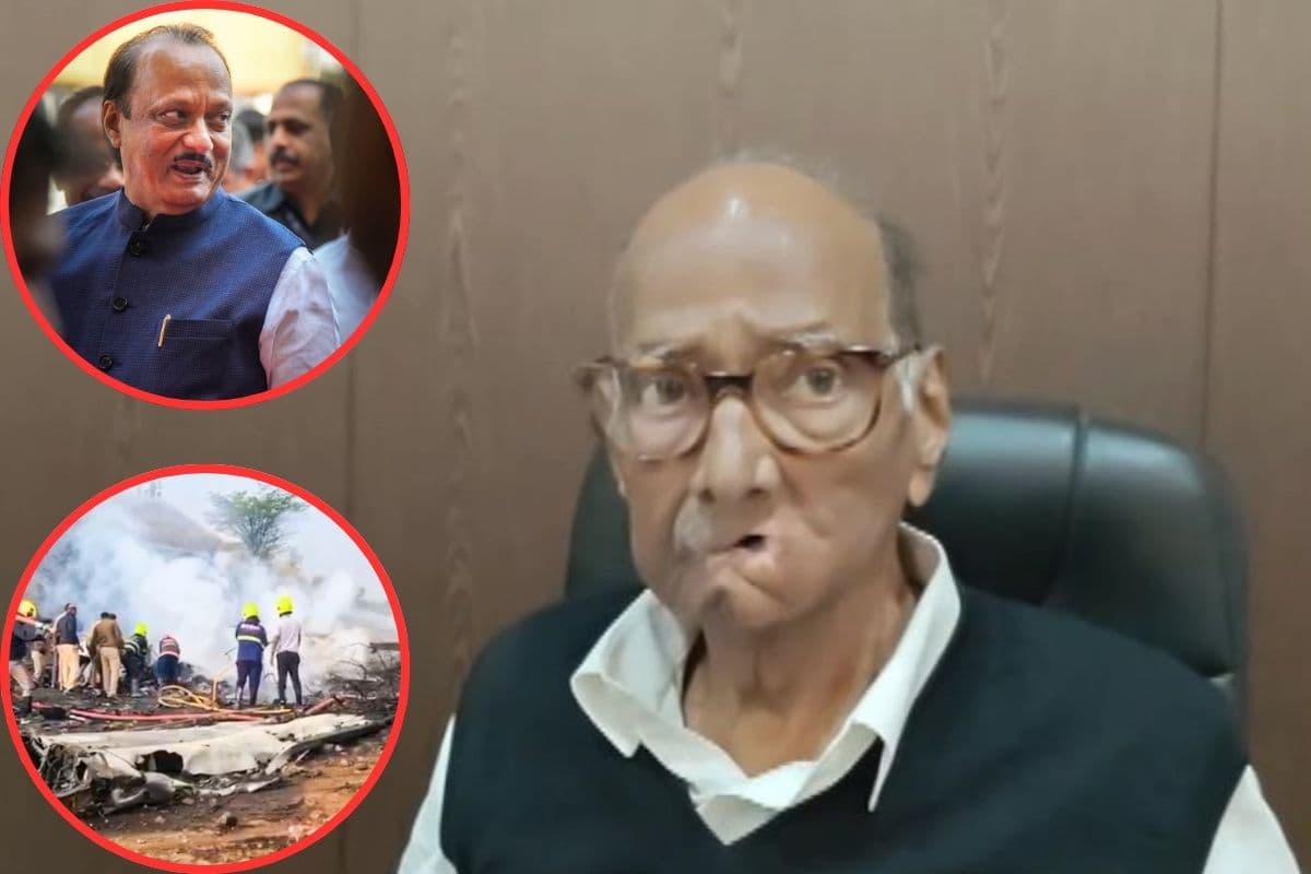 अजित दादा के निधन पर आया शरद पवार का बड़ा बयान, विमान हादसे पर राजनीति करने वालों को फटकारा