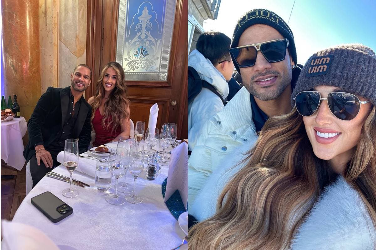 पूर्व क्रिकेटर शिखर धवन ने गर्लफ्रेंड सोफी शाइन संग की सगाई, सोशल मीडिया पर शेयर किया पोस्ट