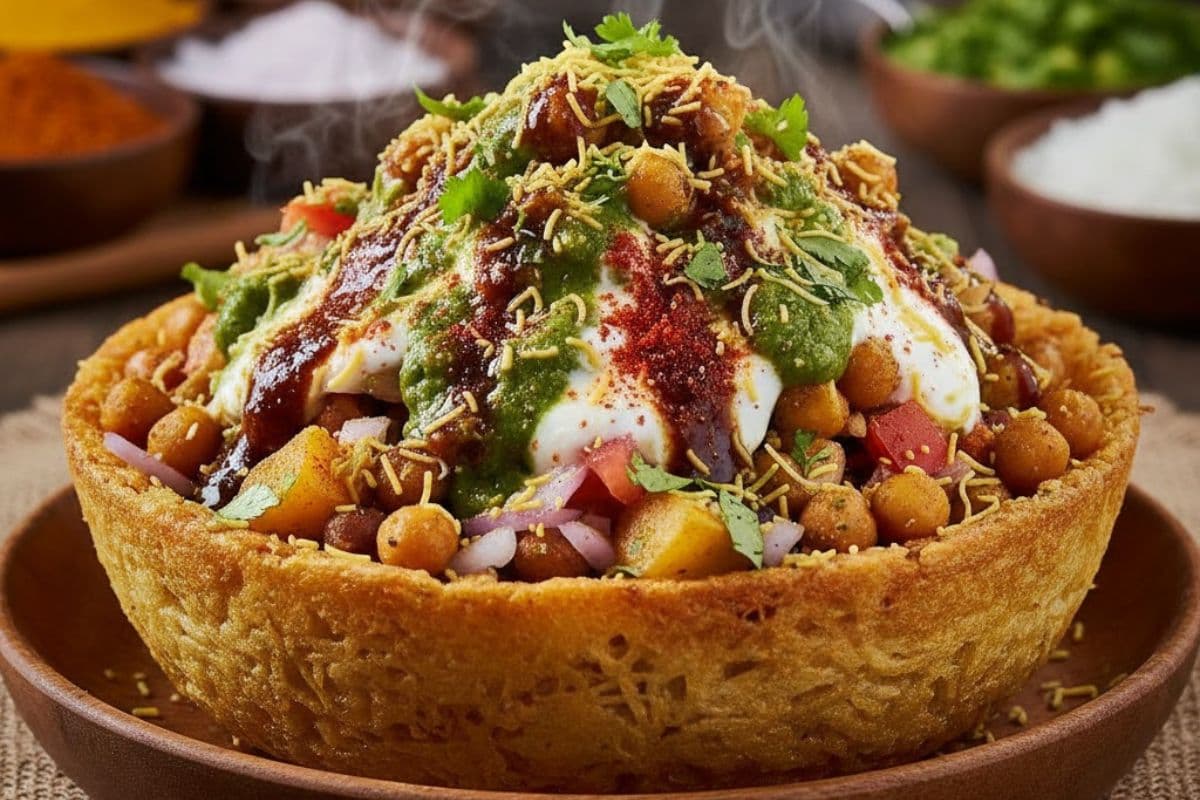 Basket Chaat Recipe: शाम के नाश्ते में चटपटा खाने का करे दिल, तो ट्राई करें बास्केट चाट