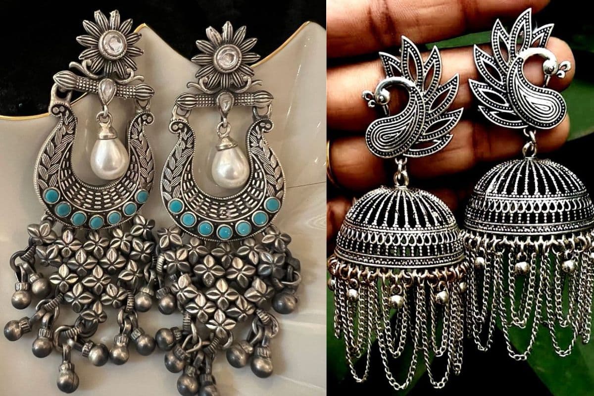 Trending Silver Boho Jhumkas:सेलिब्रिटी लुक के लिए ट्राई करें ये स्टाइलिश बोहो झुमके