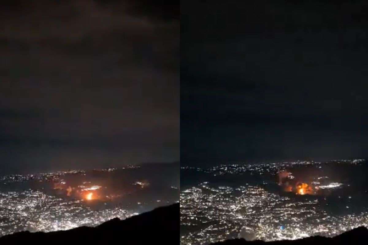 Venezuela US Airstrike Caracas Explosions