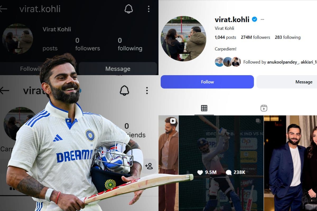 विराट कोहली का इंस्टाग्राम वापस आया, अकाउंट अचानक गायब हुआ था, फैंस बोले- आज तो डरा ही दिया आपने