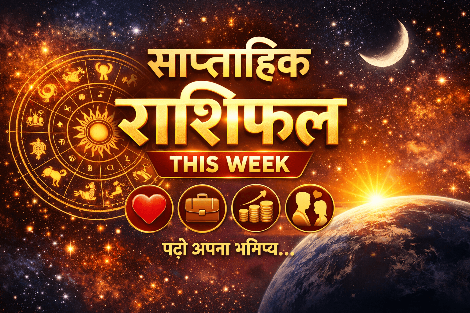 Weekly Rashifal: मकर राशि में 5 ग्रहों के महाजुटान, 7 राशियों को मिलेगी सफलता, इनके लिए संकट का सप्ताह Weekly Rashifal: मकर राशि में 5 ग्रहों के महाजुटान, 7 राशियों को मिलेगी सफलता, इनके लिए संकट का सप्ताह