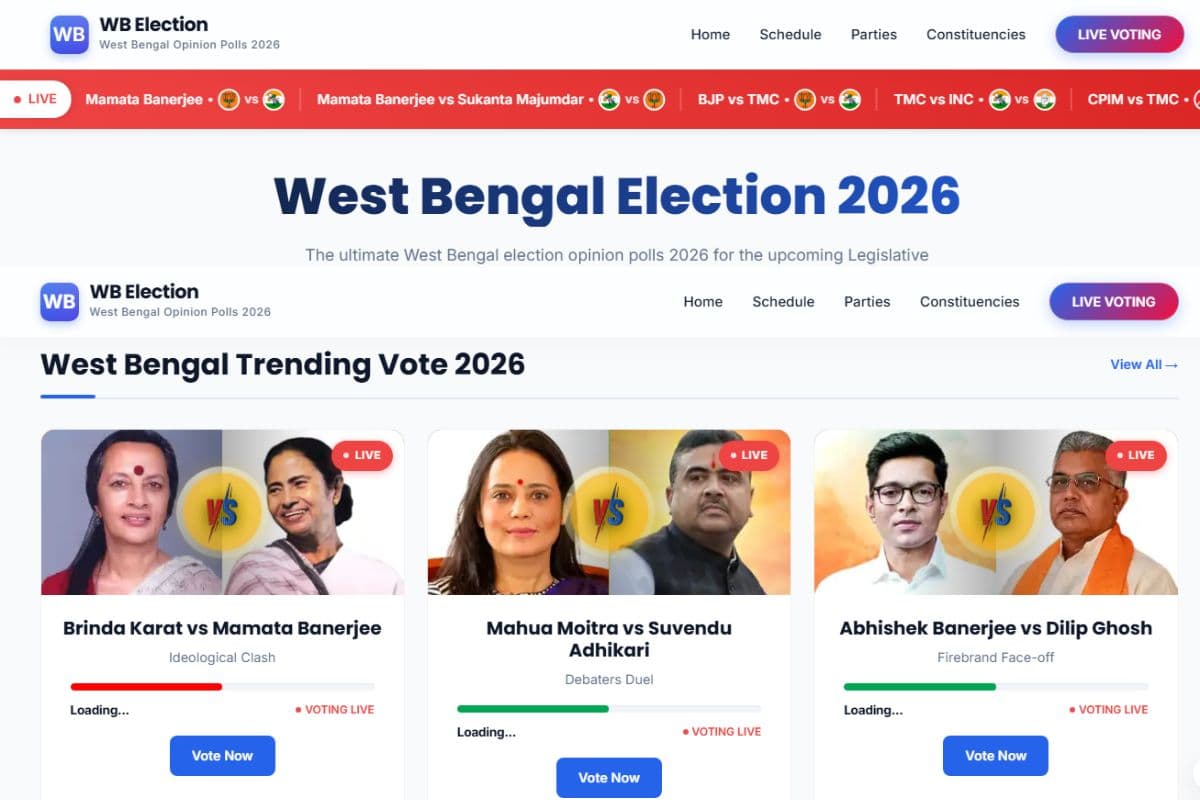 आ गया बंगाल चुनाव 2026 का इलेक्शन शेड्यूल? कौन करवा रहा है ऑनलाइन वोटिंग? सच क्या है?