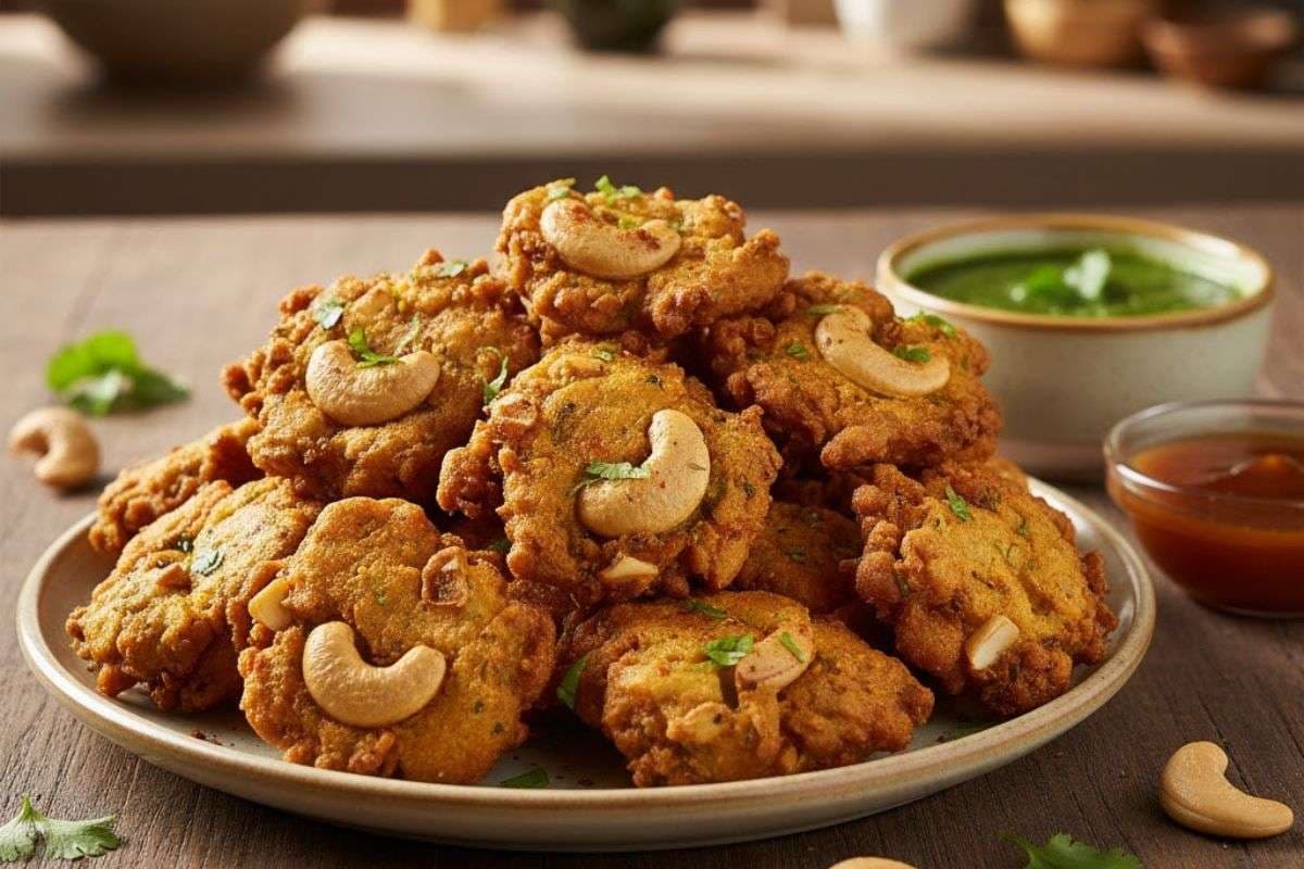 Kaju Pakoda Recipe: इस ठंडी में प्याज के नहीं मेहमान को खिलाएं यम्मी काजू के पकौड़े, नोट करें सिंपल रेसिपी