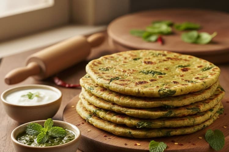 Palak Paratha Recipe: ब्रेकफास्ट के लिए परफेक्ट है पौष्टिकता से भरपूर पालक पराठा, बच्चे भी करेंगे पसंद