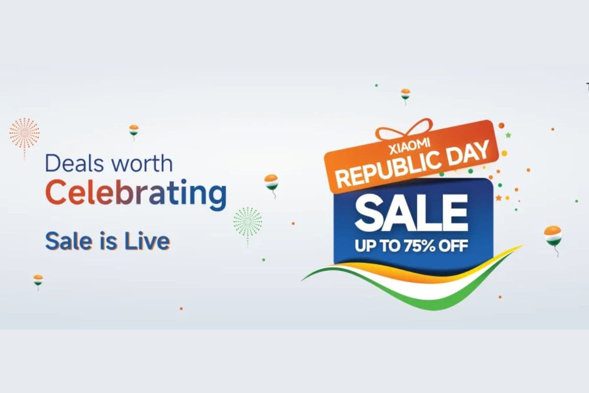 Xiaomi Republic Day Sale: हर प्रोडक्ट पर ऑफर, 75% तक की बचत का मौका