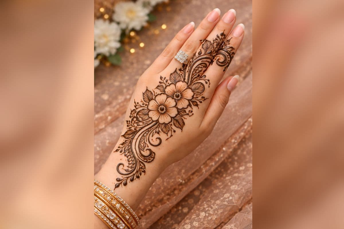 arabic mehndi design 