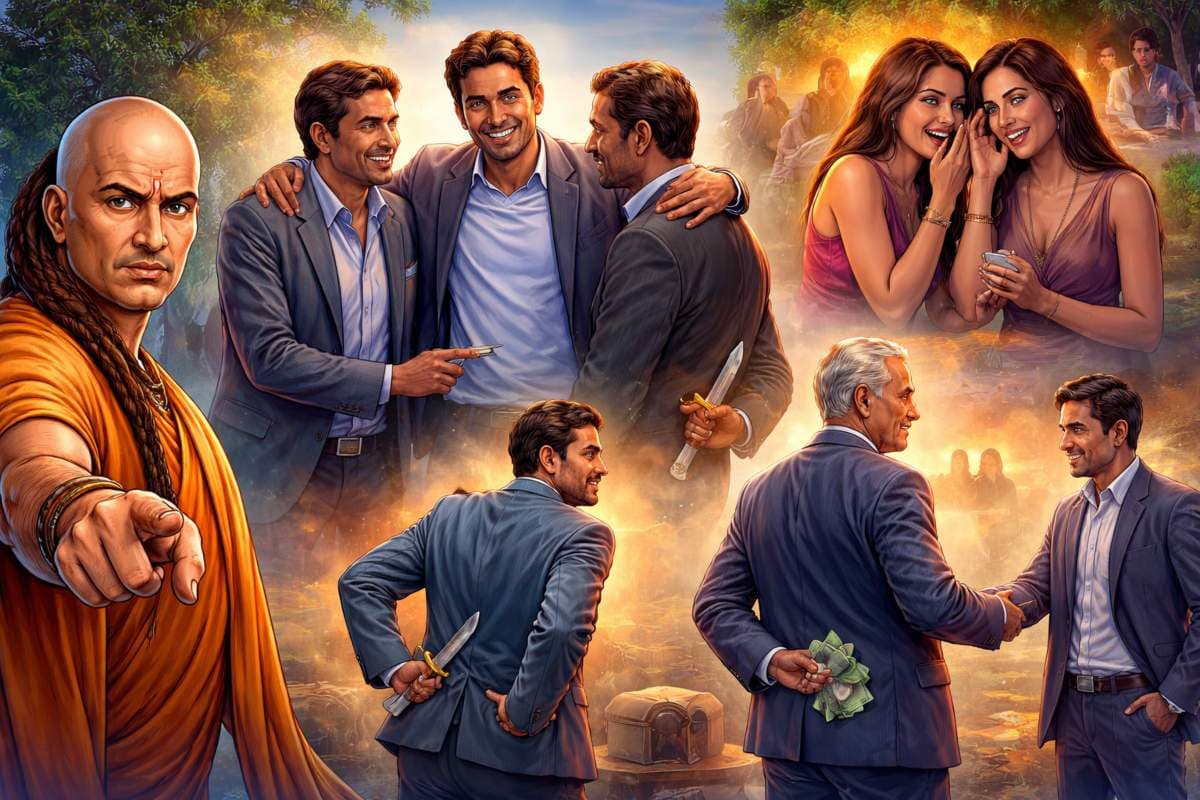 Chanakya Niti: मीठे शब्दों के पीछे छिपे खतरनाक इरादे, बाहर से प्यारे लेकिन अंदर से जहरीले होते हैं ये रिश्ते!