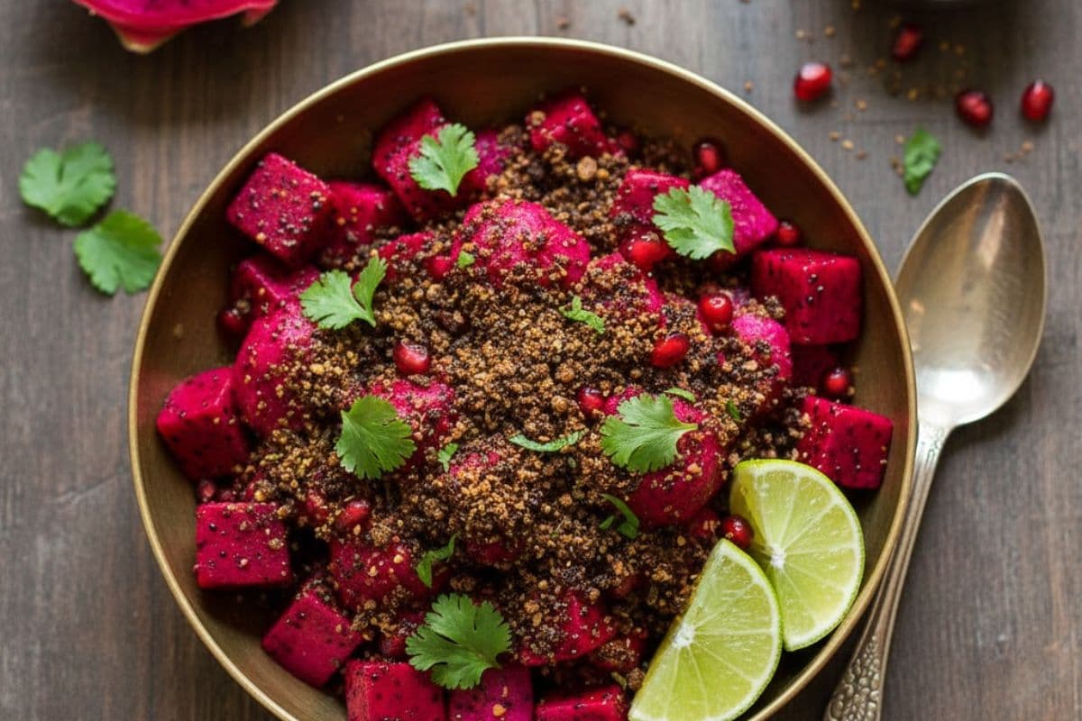 dragn fruit chaat