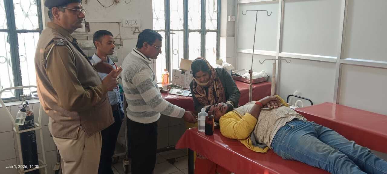 कर्मियों में आपसी विवाद को लेकर मारपीट, एक घायल