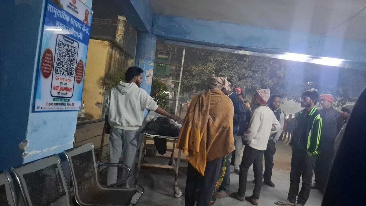 महनार में निर्माणाधीन एनएच पर गड्ढे में गिरकर युवक की मौत