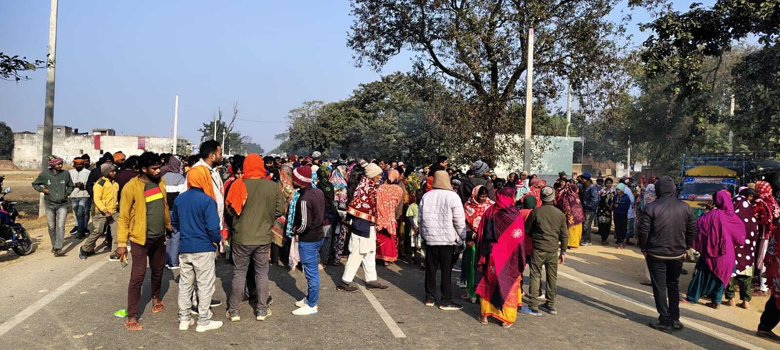 Giridih News :मालवाहक से कुचलकर युवक की मौत