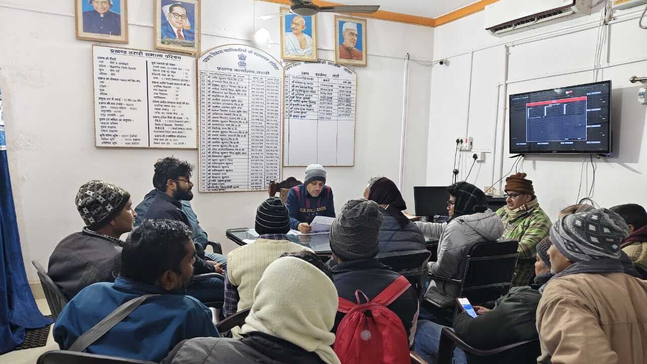 क्रॉप कटिंग से 55 से 60 क्विंटल प्रति हेक्टेयर धान हो रहा