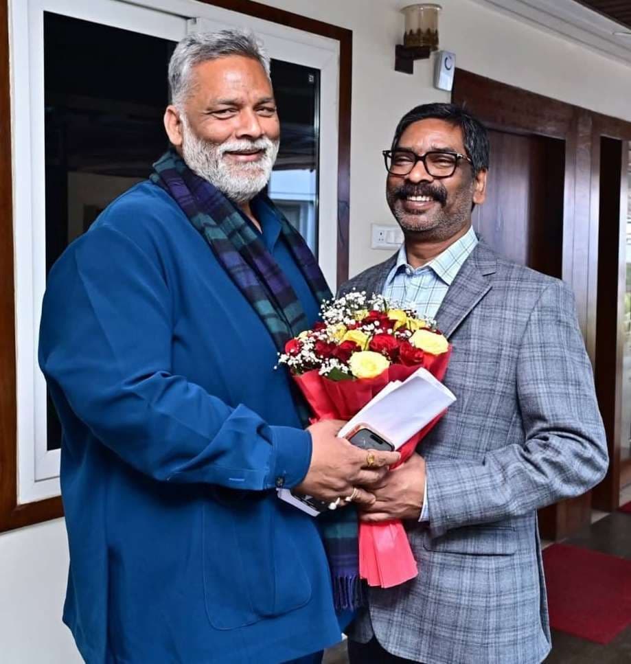 सांसद ने झारखंड के सीएम हेमंत सोरेन से की मुलाकात