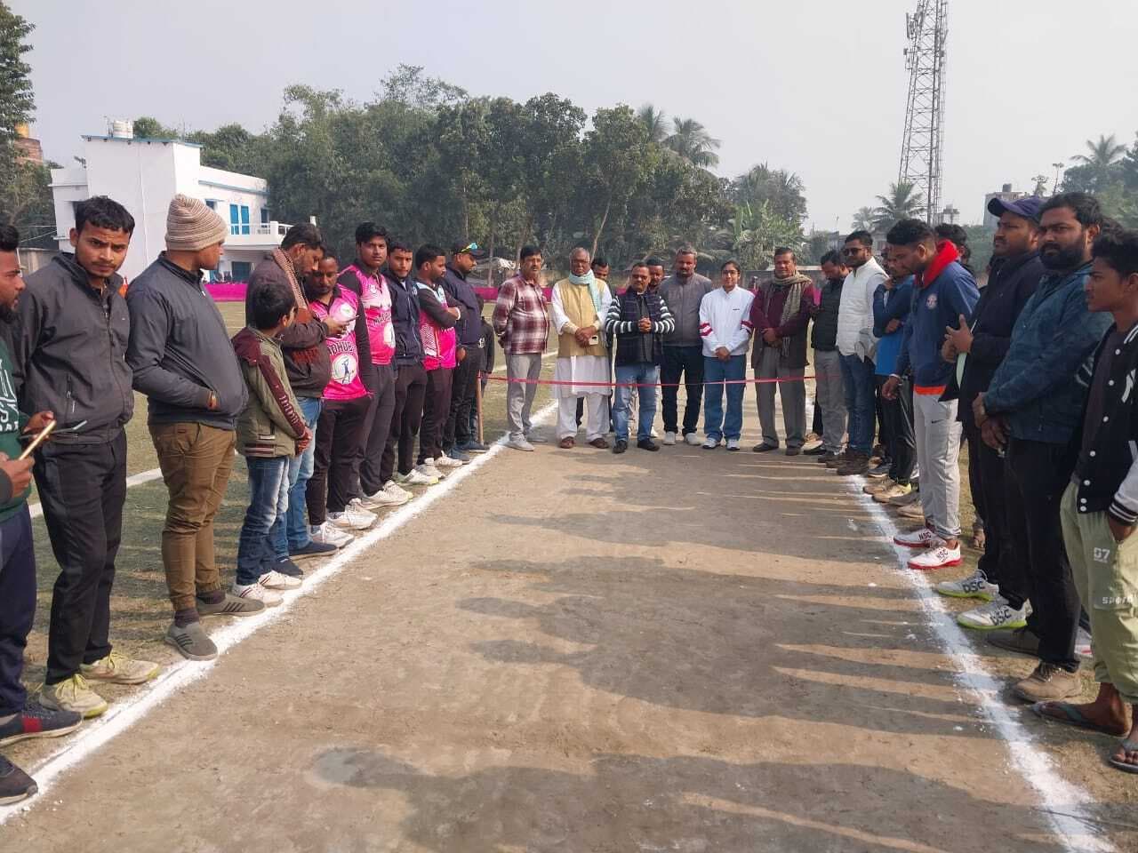 सात दिवसीय टी-20 क्रिकेट टूर्नामेंट का उद्घाटन