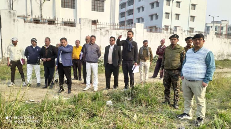 वकालत खाना के लिए भूमि की कराया मापी