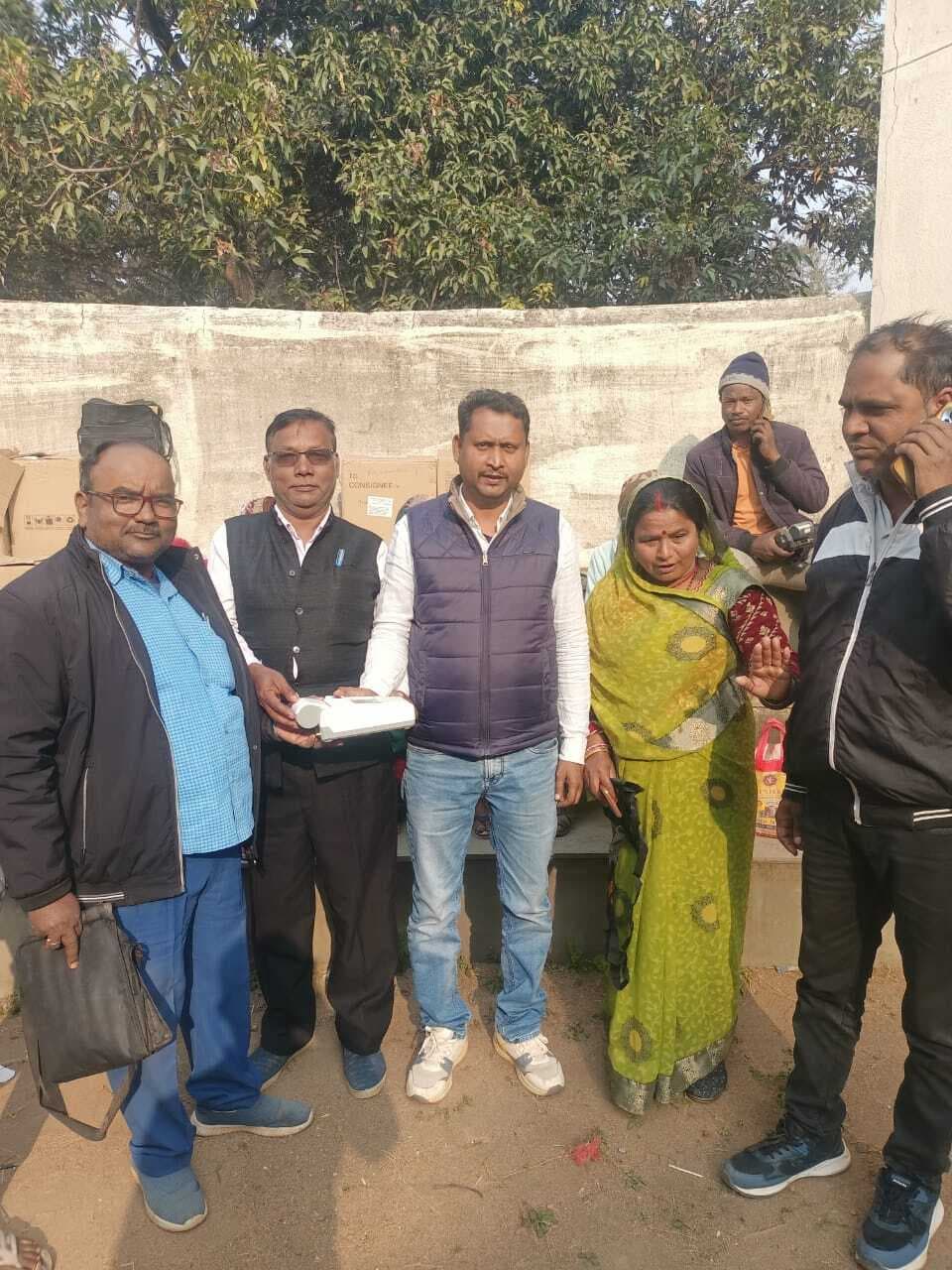 मुरलीपहाड़ी : 134 जविप्र दुकानदार को मिली 4जी ई-पॉश मशीन