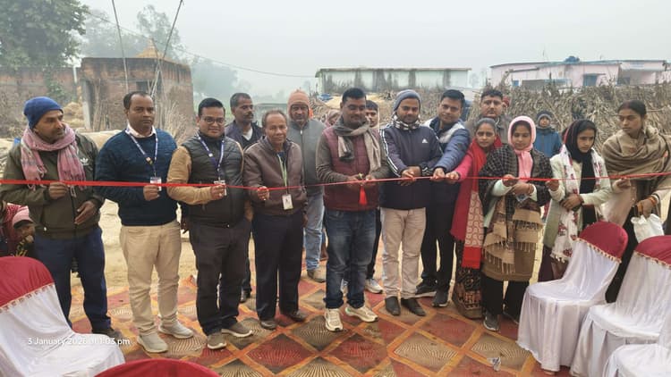 बांझपन निवारण शिविर में 119 मवेशियों की हुई मुफ्त जांच