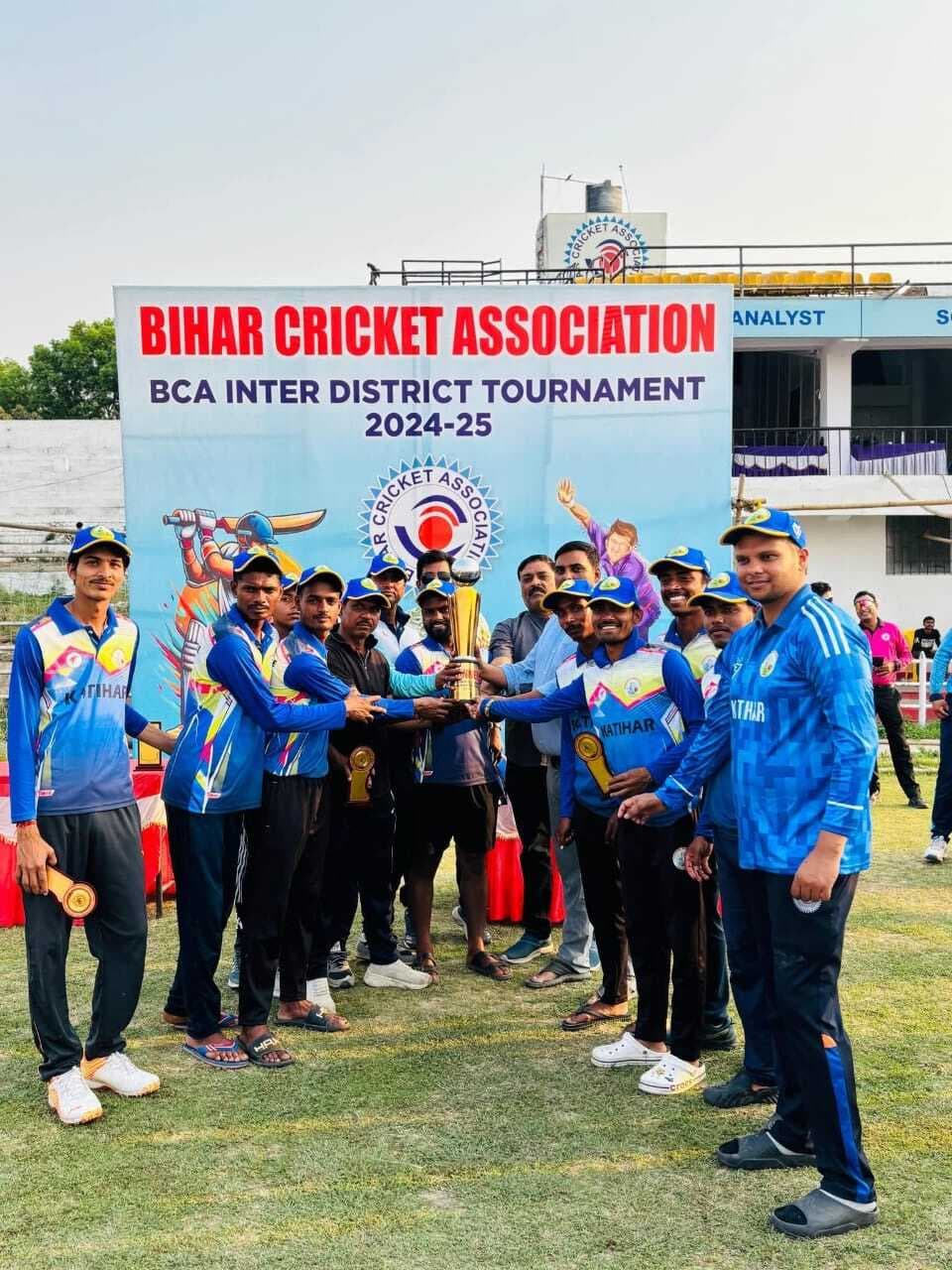 जिला क्रिकेट संघ के लिए उपलब्धियों से सजा स्वर्णिम वर्ष