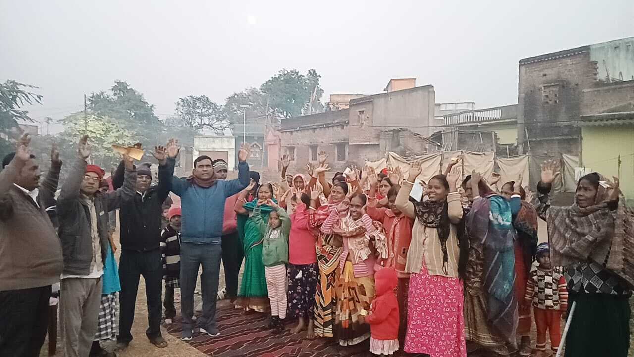 कलश शोभा यात्रा को सफल बनाने का लिया संकल्प