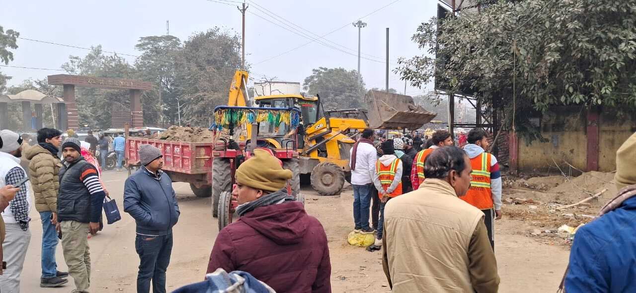 मछली मंडी भी वेंडिंग जोन में होगी शिफ्ट, शेरशाह सूरी गेट के पूरब से हटा अतिक्रमण