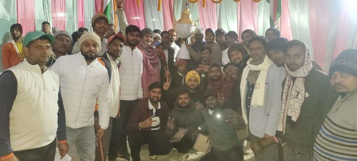 इलेवन स्टार क्रिकेट क्लब ने चार रन से जीता फाइनल मुकाबला