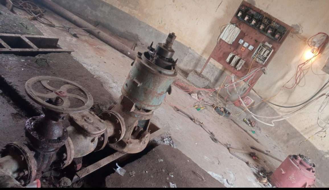 पंप खराब होने से जलापूर्ति बाधित