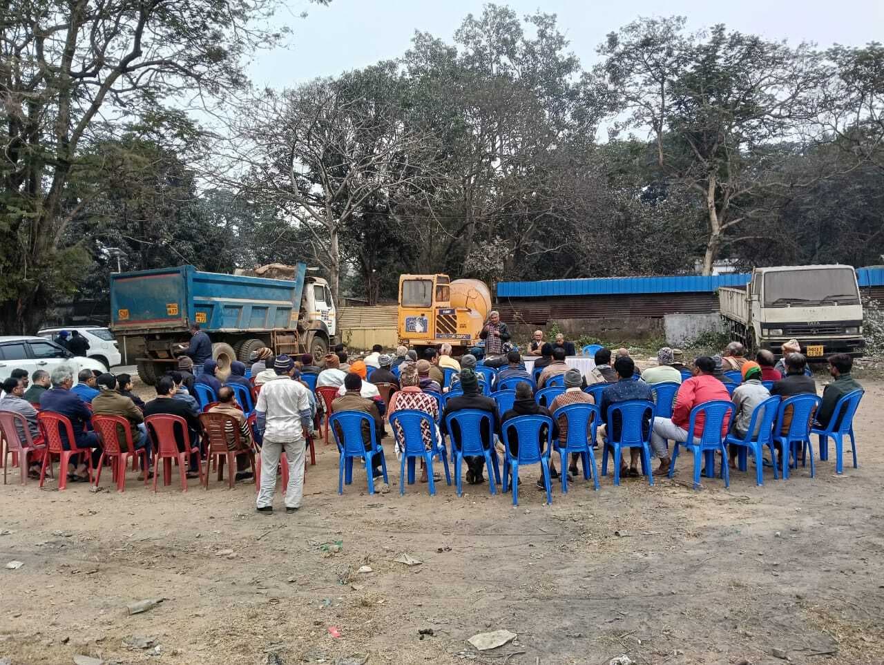 केबुल संघर्ष समिति की सभा में एकजुटता का संकल्प व दलालों से सावधान रहने का किया आह्वान