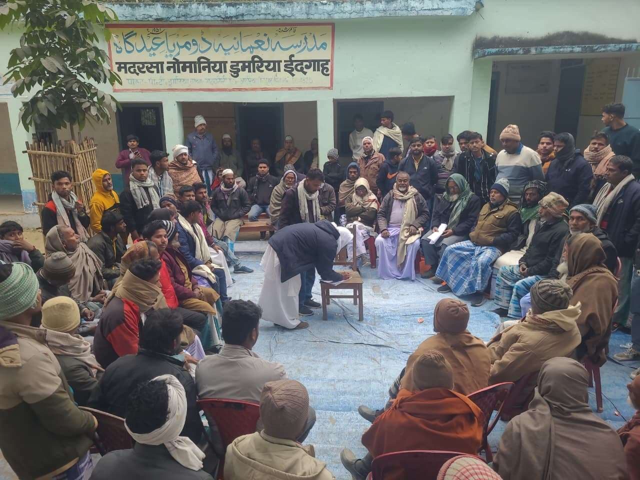 मदरसा नोमानिया डुमरिया में नयी कमेटी का गठन,  चुने गये छह सदस्य