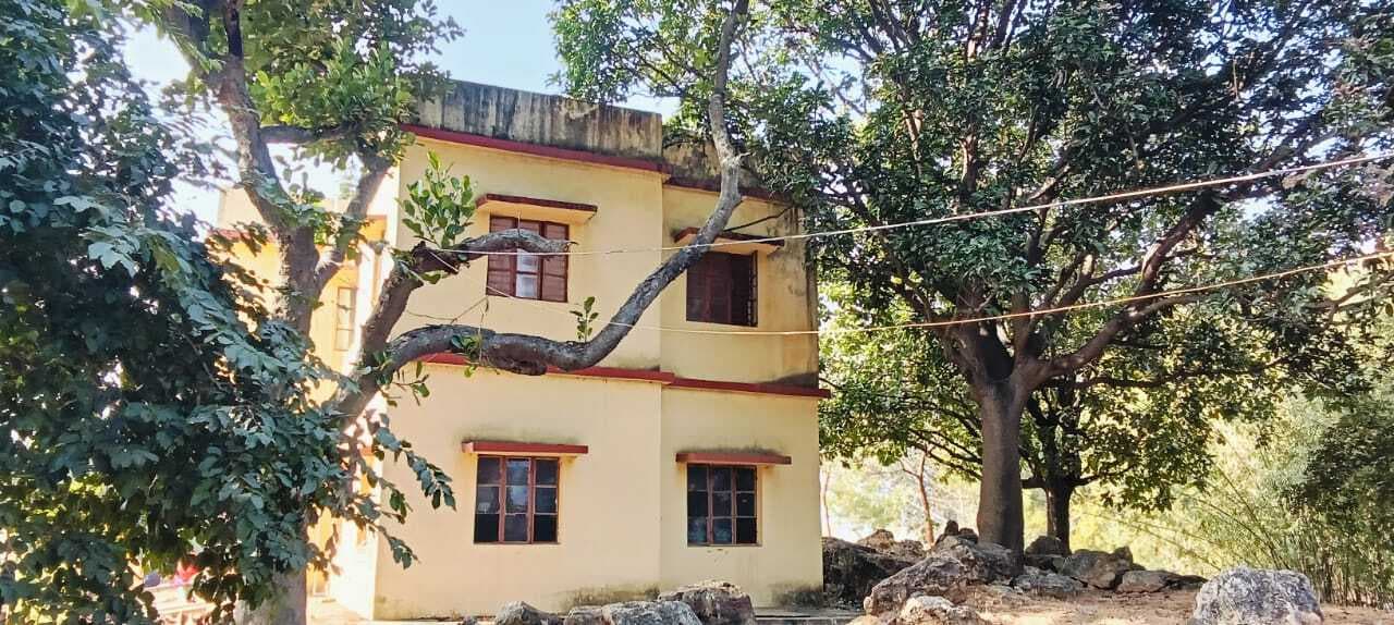 सिंदरी गांव में पेड़ के सहारे तार खींचने से दुर्घटना की आशंका