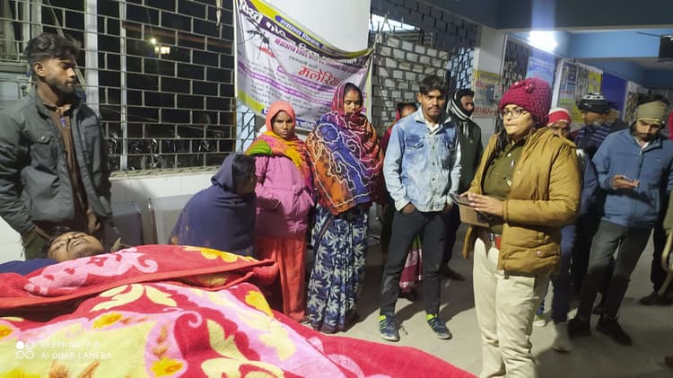 ट्रक की ठोकर से बाइक सवार युवक की मौत