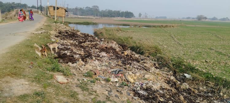 लाखों की लागत से लगायी गयी कचरे की री-साइकिलिंग मशीन बनी शोपीस