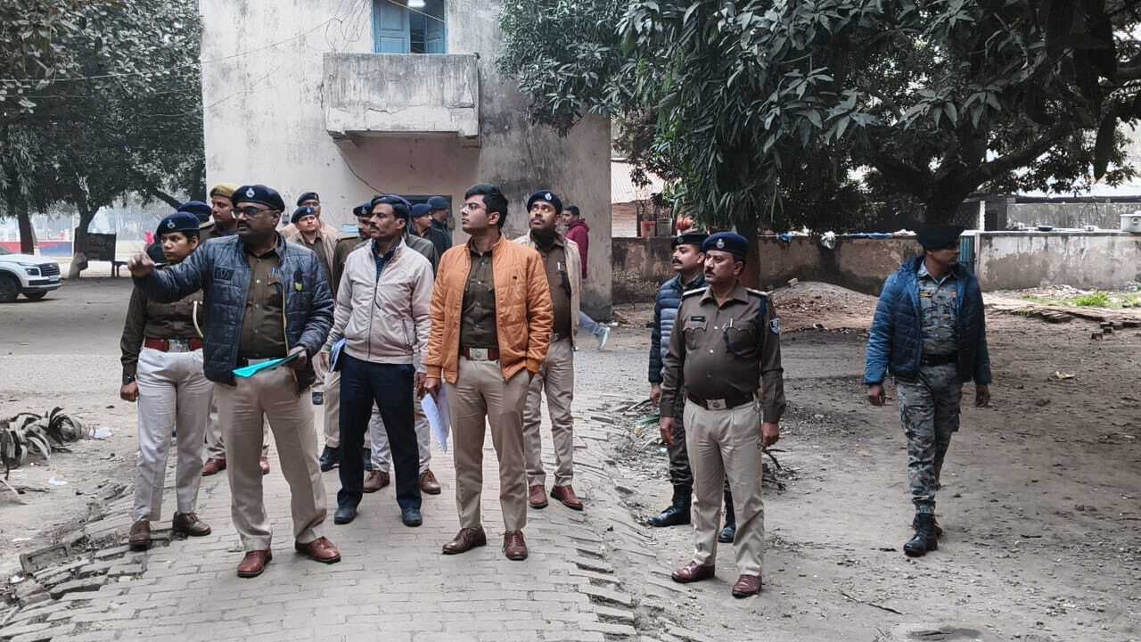 एसपी ने पुलिस लाइन का किया निरीक्षण, दिये जरूरी निर्देश